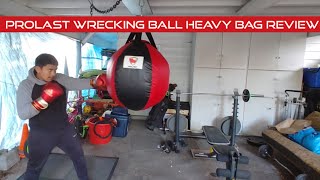 Prolast 65lb wrecking ball heavy bag review