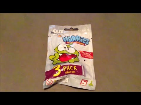 Cut The Rope 3 Pack Nommies Micro Figures - Blind Bag 