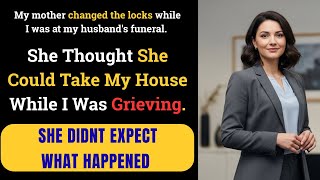 My Mother Changed The Locks While I Was At My Husband’s Funeral. I Didn't Argue.