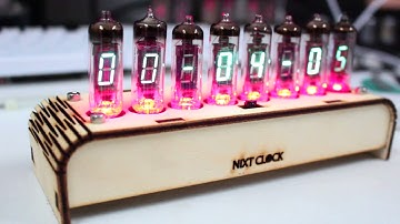 NIXT CLOCK - 100% Assembled IV-6 VFD Tube Clock