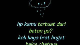 Story wa cocok untuk doi kalian yang bls chat lama