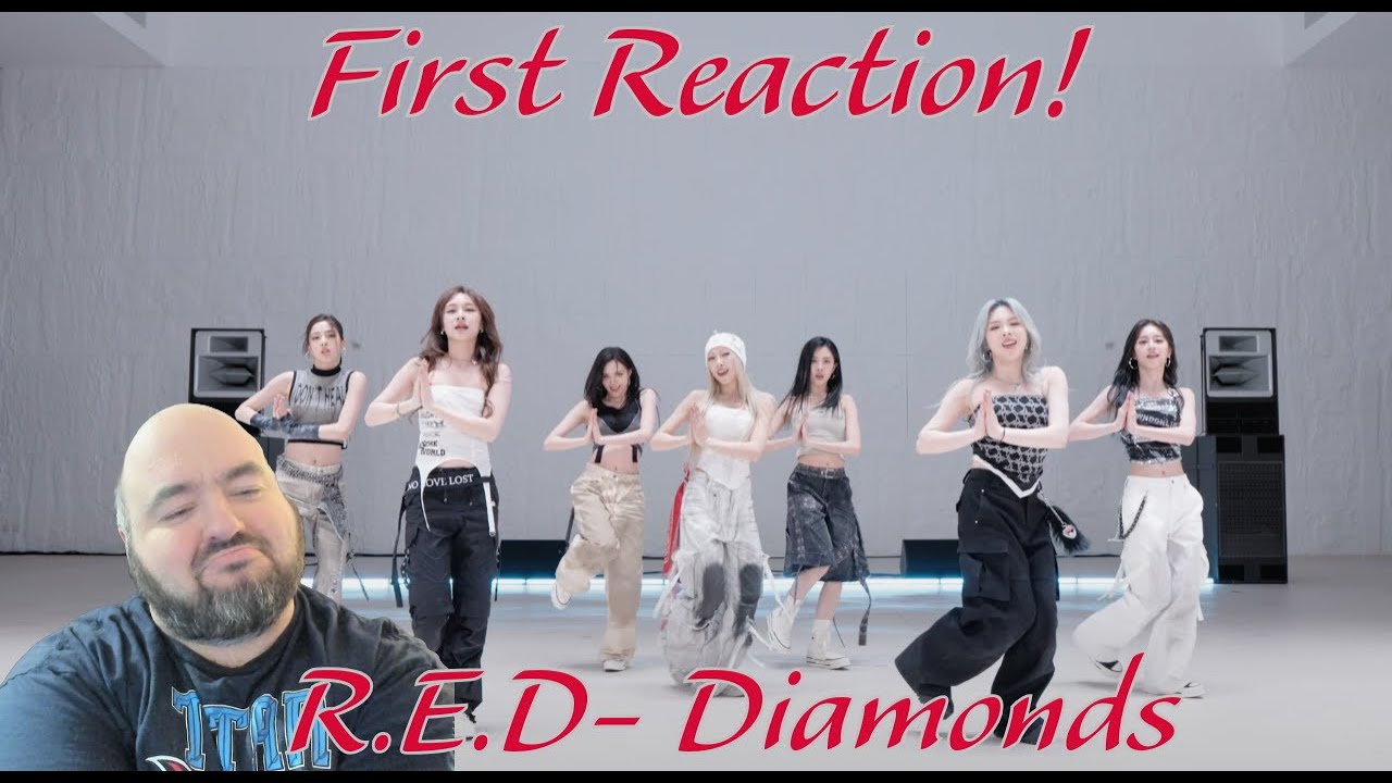 [Request Series REACTION VIDEO] R.E.D 'DIAMONDS' Dance Practice (Fix Ver.) | Interesting new group!