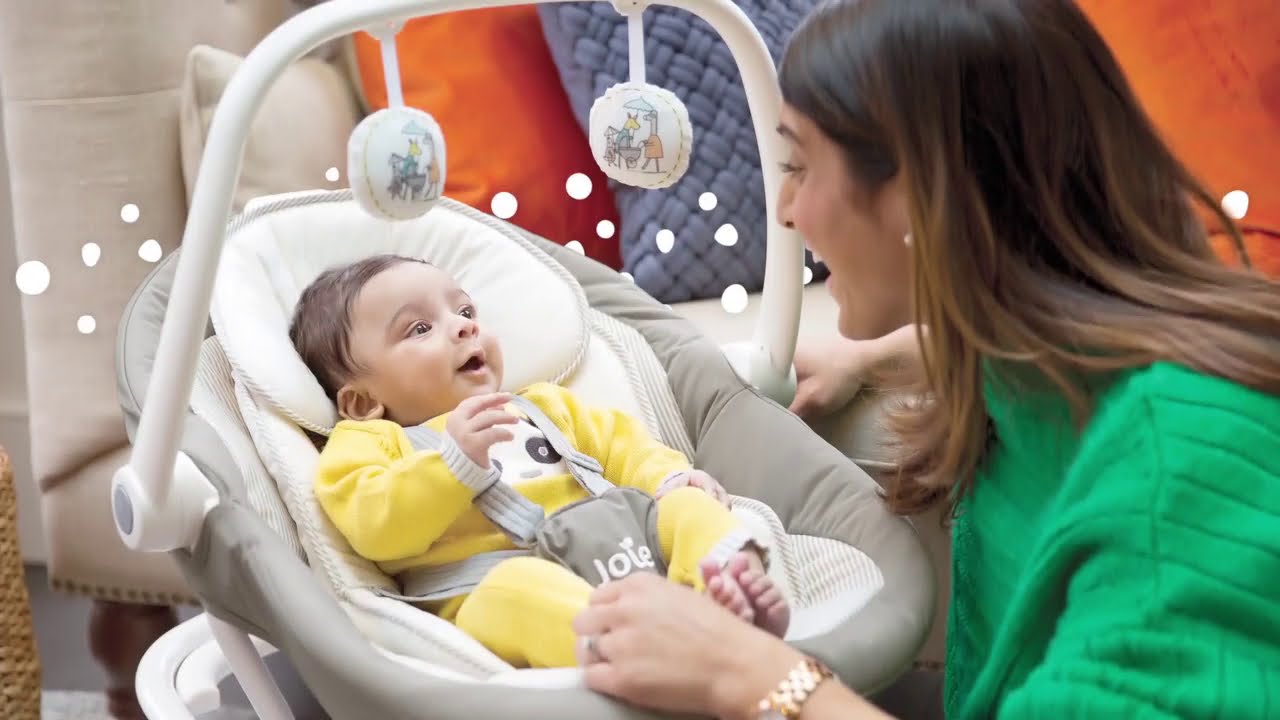 video Joie Sansa 2-in-1 Baby Swing & Rocker