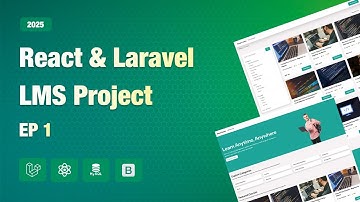 React + Laravel Full LMS Website From Scratch | PHP Tech Life Hindi | 2025