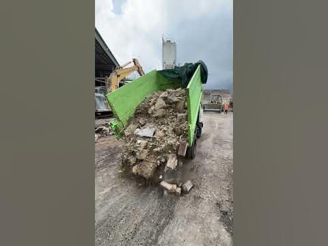 Thanking John Isaac Thornycroft for the creation of the tipper truck. 