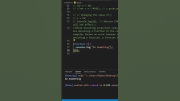IIFE in JavaScript #javascript #programming #coding #html #viral #interview #webdevelopment