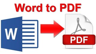 طريقة تحويل البحث من word الى pdf