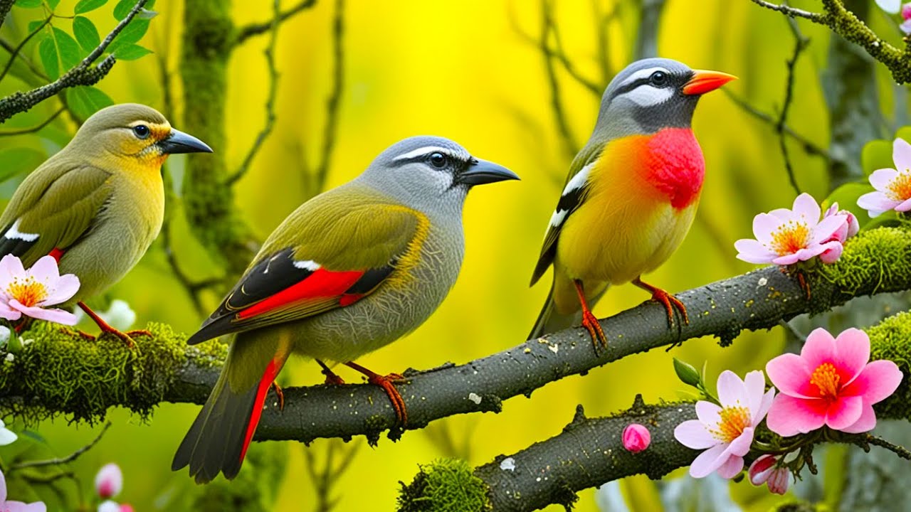 🔴LIVE 4K Cottage Garden Bird Feeder: Cardinals, Woodpeckers, Song Birds, Bees, and Flowers