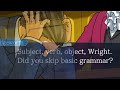 Miles edgeworth being a straight savage for 3 minutes and 17 seconds pwaa aajfa