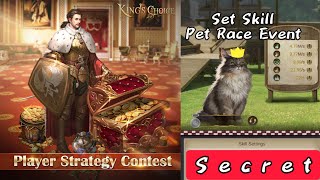 Set Skill Pet Race Event🐈| King's Choice