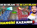 25 LAV SİLAHI vs 25 SU SİLAHI! İMKANSIZ HOSPİTAL SAVAŞI! PUBG Mobile 25vs25 Ordu Savaşları