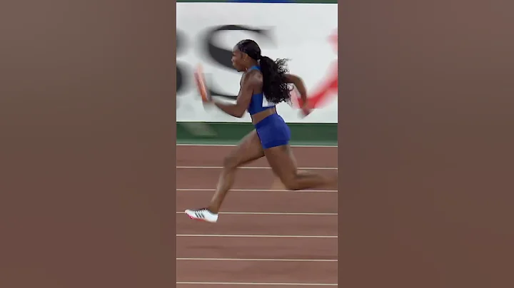 Perfect pass 😤 #worldathleticschamps #running #sports #usa #relay