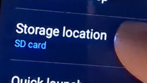 How to save Photos on SD card instead of Internal storage (Samsung A20E)