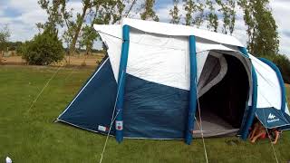 Quechua Family 6.3 Air tent - First time setup