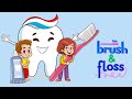 🦷 Brush Your Teeth Song for Kids | Fun Step-by-Step Toothbrushing Tutorial 🎵