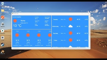Basic Weather App with WinForm C# | Part_3: Read JSON Object from file