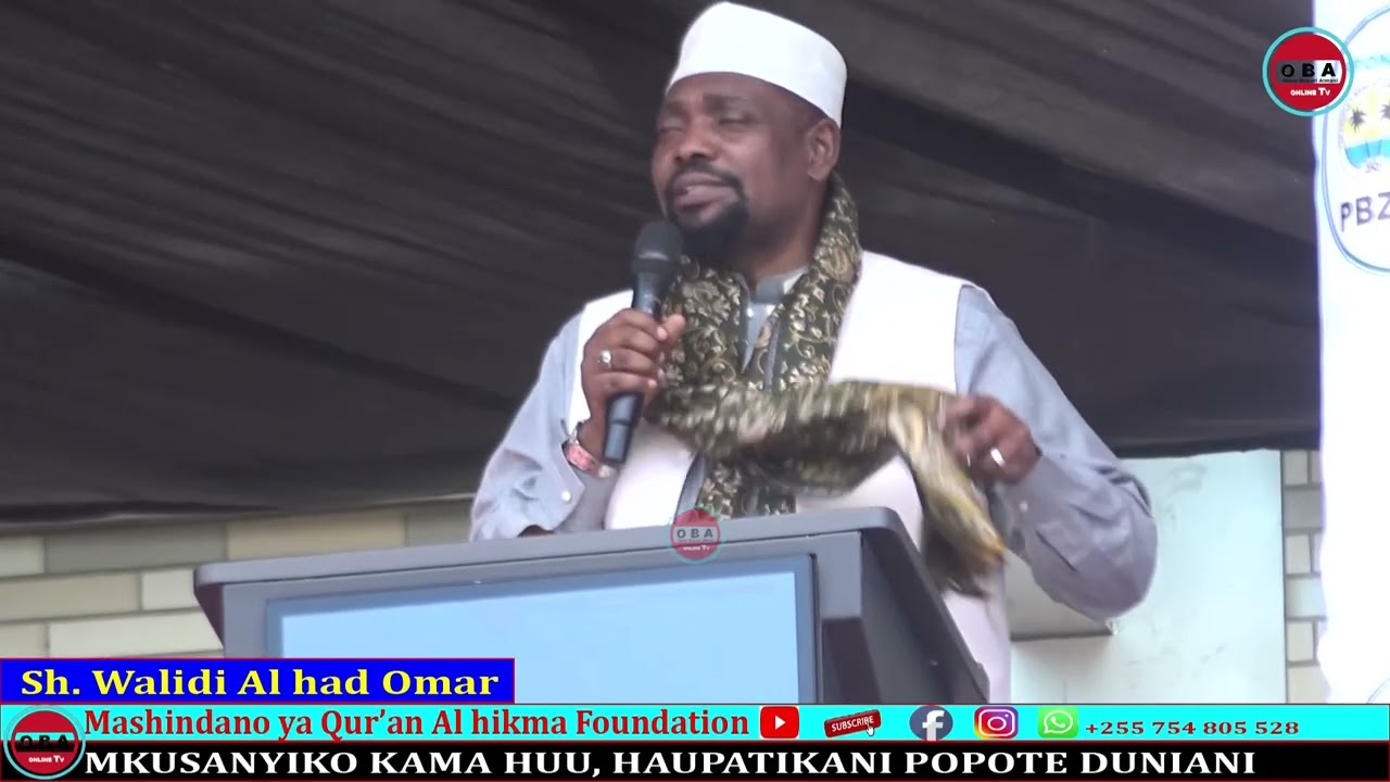 Mkusanyiko kama huu, haupatikani Popote Duniani. Sh. Walid Alhad Omar 