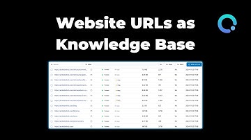 Adding Website URLs as Knowledge Base