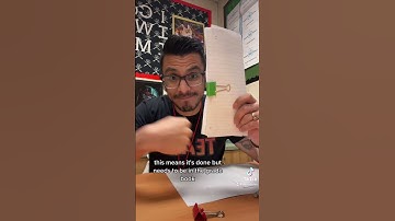 Simple hack for organizing classroom papers #teachers