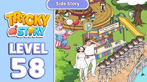 Tricky Story Side Story Level 58 |Help Ethan&Anna Satisfy Childrens Request| Walkthrough Solution