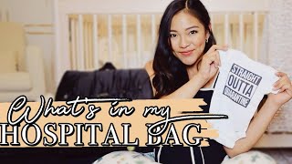 WHAT'S IN MY HOSPITAL BAG FOR LABOR AND DELIVERY 2020 | First Time Mom