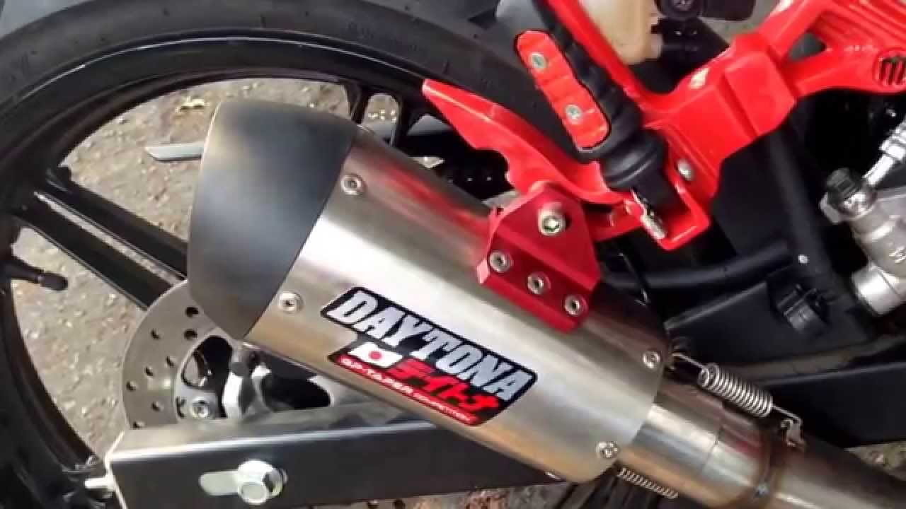Daytona Muffler Yamaha Mx King 150 YouTube