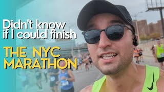First time running the New York City Marathon 2022 vlog