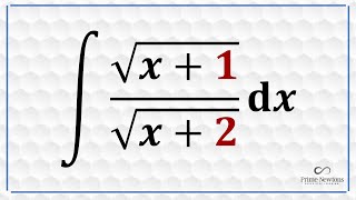 integrate sqrt(x+1) over sqrt(x+2)