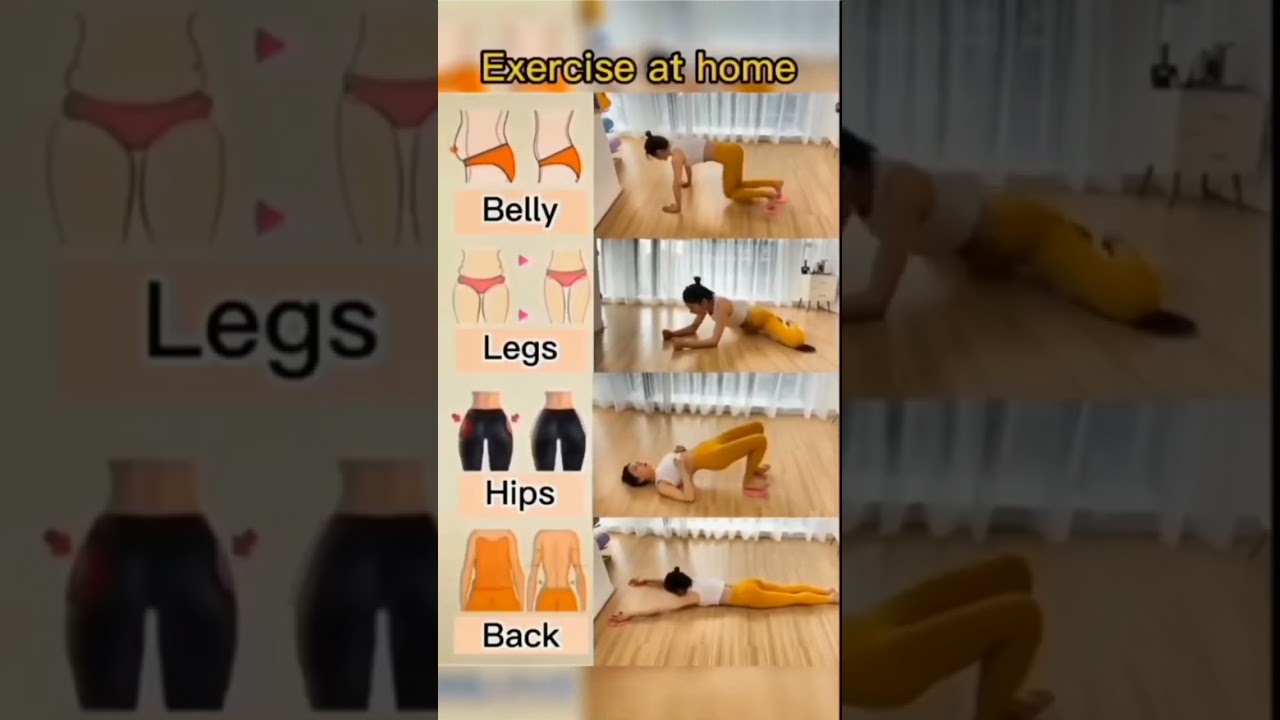 Women Exercises At Home #shorts #viral