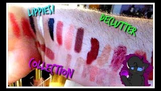 Lippie collection and Declutter 2017