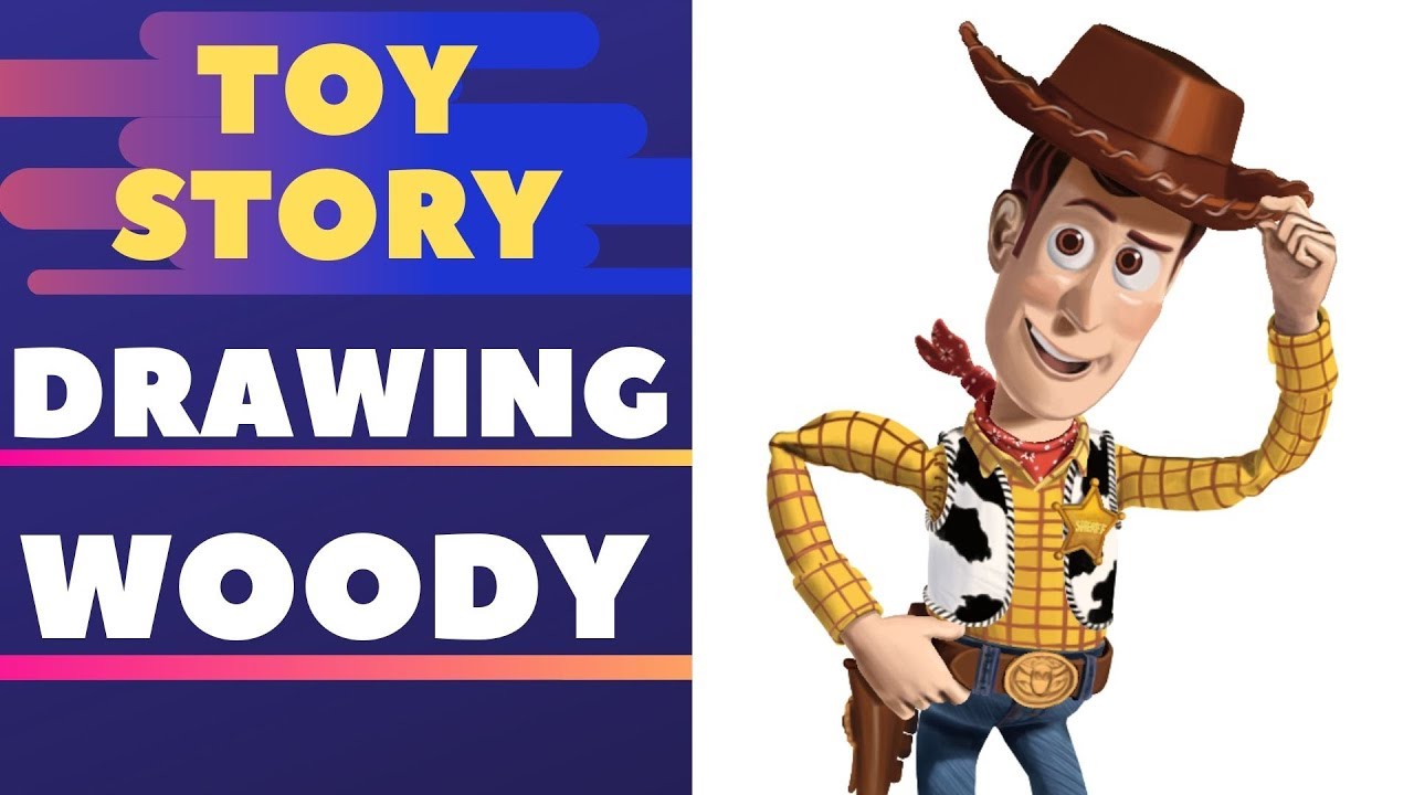 Toy Story 4 Drawing | Woody - YouTube
