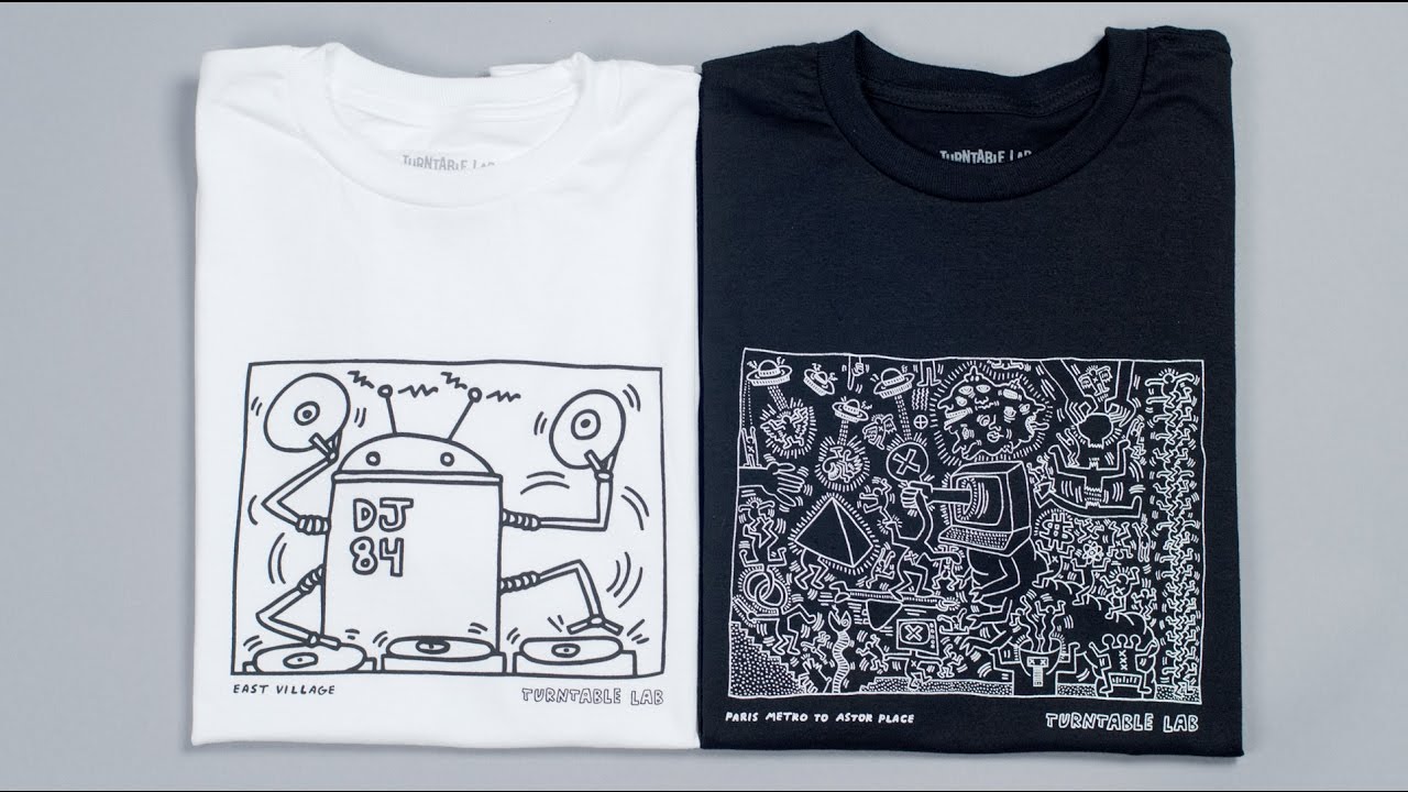 Keith Haring x Turntable Lab Collection - Printed In Brooklyn