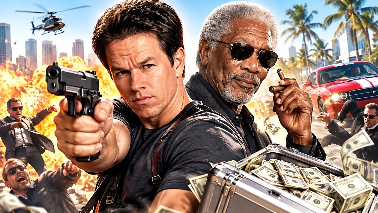 Mark Wahlberg & Morgan Freeman In A Deadly Mission | Free Hollywood English Action Comedy Movie
