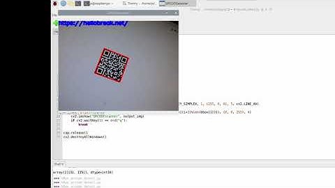 【ラズパイ】qrコードリーダー