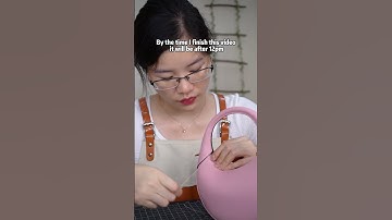 Original design handmade leather handmade leather bag, so cute, do you love it?🥰🥰