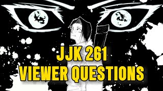 Answering Your JJK 261 Questions | Jujutsu Kaisen