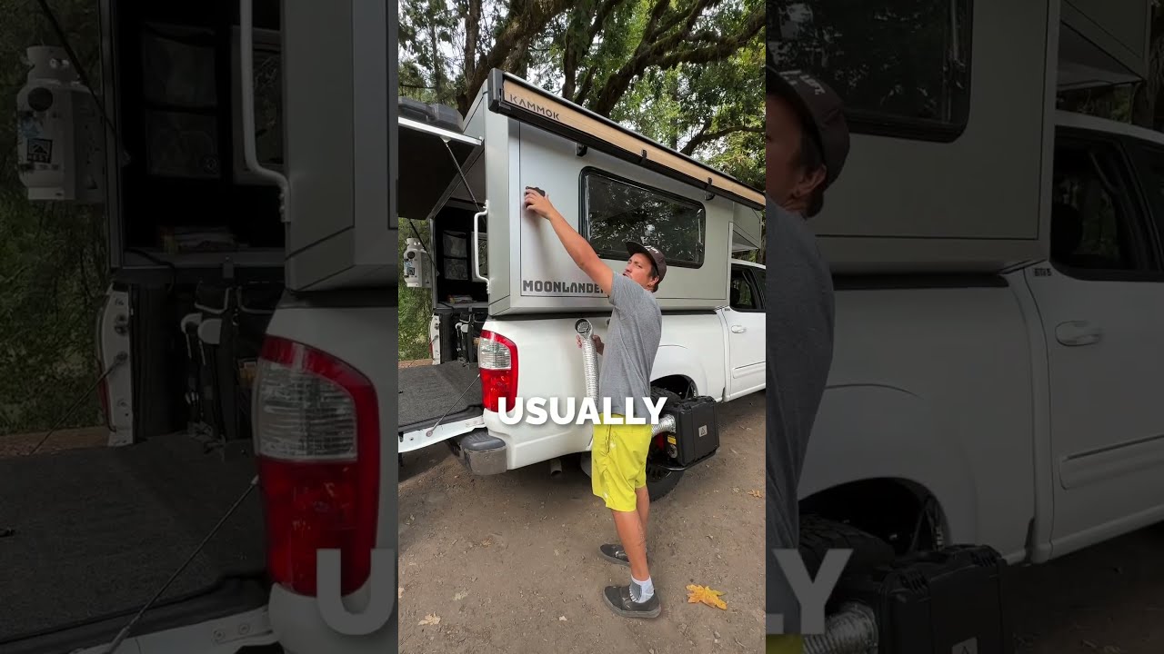 Winter Camping Hack Portable Diesel Heater Wintercamping Truckcamping Velitcamping