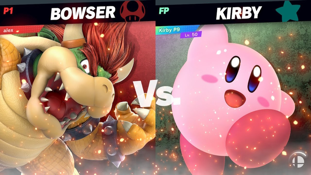 Super Smash Bros Ultimate- Bowser vs Kirby - YouTube