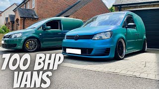 370 BHP R32 Caddy vs 350 BHP TSI Caddy