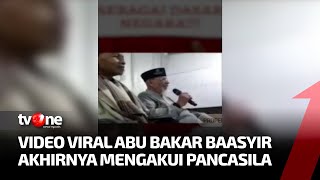 Video Abu Bakar Baasyir yang Menerima Pancasila Viral di Media Sosial | Kabar Pagi tvOne