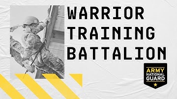Army National Guard Warrior Training Battalion 30 second - SRSC
