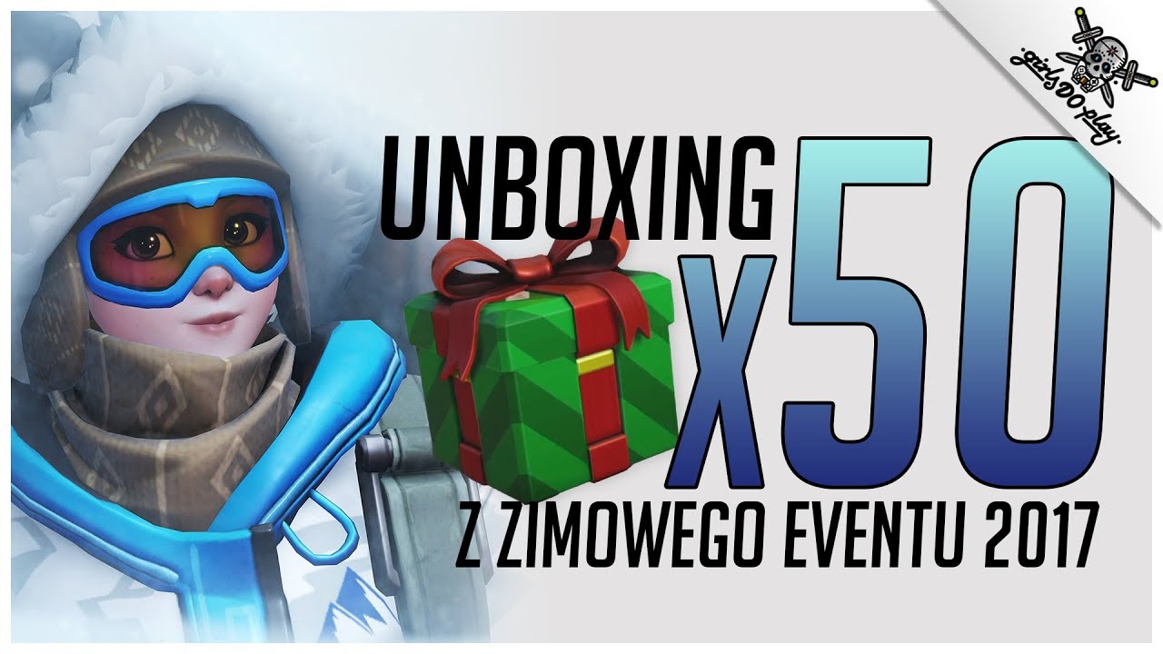 OVERWATCH UNBOXING 50 SKRZYNEK ZIMOWYCH 2017