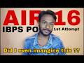 AIR 16 | IBPS PO | YOU CAN DO IT TOO | BANKING EXAMS