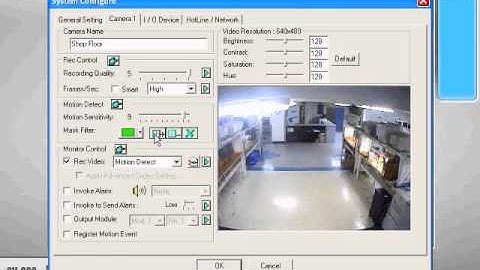 Masking Video Surveillance