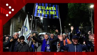 Atalanta in finale di Europa League, tifosi in festa dopo la vittoria contro il Marsiglia