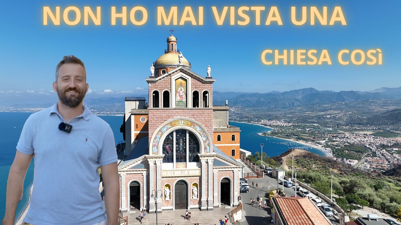 Non ho mai visto una chiesa così - Santuario del Tindari #sicilia #agosto2023 #vacanzeinitalia