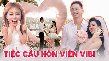 Toàn cảnh màn cầu hôn lịch sử chị @vienvibi. MisThy, Erik, Việt Phương Thoa bồi hồi, xúc động vì!!