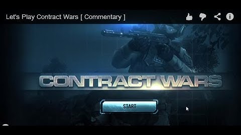 Contract Wars - Gameplay Part 1 | 2013 |