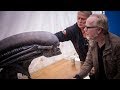 Adam Savage Meets Alien: Covenant's Xenomorph Animatronic!