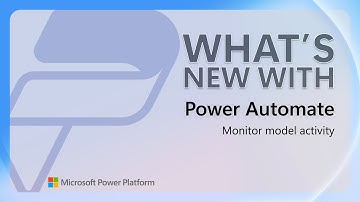 Monitor model activity | Power Platform Shorts
